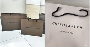 logo charles and keith asli dan palsu