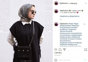 Style vest hijab