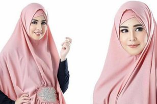 Model Hijab Wajah Lonjong