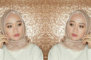 Cara Hijab Simple Segi Empat 2019