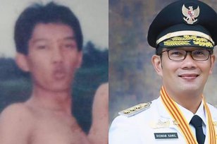 Ridwan Kamil Bagikan Foto Telanjang Dada Zaman SMP: Kok Tuaan Dulu ya?
