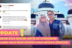 Video Syukuran Haji Bebi Romeo-Meisya Siregar, Pelukan Mona Ratuliu Bikin Haru
