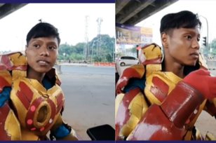Disambangi Gubernur Ridwan Kamil, Iron Man Cibubur: `Mau Angkat Motornya, Gak Kuat`