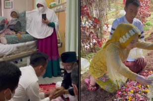 Kisah Haru Pengantin Ijab Kabul di Rumah Sakit, Ibu Meninggal Sebelum Resepsi Pernikahan