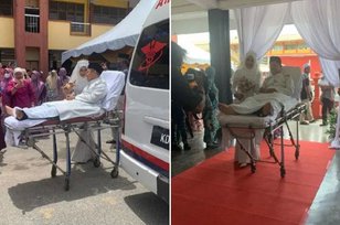 Kecelakaan Menjelang Akad, Mempelai Pria Diantar Ambulans ke Aula Pernikahan