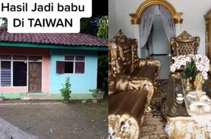 8 Potret Transformasi Rumah Milik TKW Sukses, Dulu Gubuk Kini Jadi Istana Megah : `Hasil Jadi Babu`