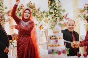 Viral, Pernikahan Pasangan Beda Usia Jauh di Sumatera Utara, Awalnya Dikira Bapak dan Anak Perempuannya