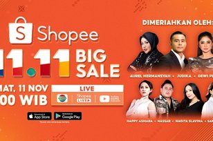 Tampil Berbeda, Shopee 11.11 Big Sale TV Show Usung Tema Baru 'Satu Indonesia”