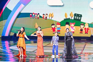 Aksi Kolaborasi Para Penyanyi yang Bawakan Lagu Anak di Shopee 11.11 Big Sale TV Show Tuai Pujian