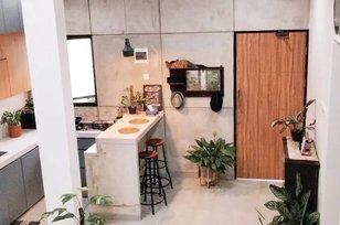 Rumah Buka Pintu Langsung Dapur, Nyaman nan Estetik