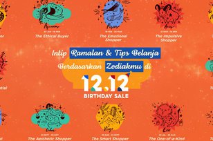Çanti Widyadhari Bocorkan Ramalan dan Tips Belanja Setiap Zodiak di Shopee 12.12 Birthday Sale
