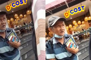 Viral Kakek Penjual Buku Keliling Pintar dan Jago Bahasa Inggris, Warganet: Reinkarnasi Eyang Habibi