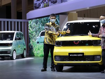 Wuling Pamer Mobil Listrik Mini, Siap Diproduksi di Indonesia