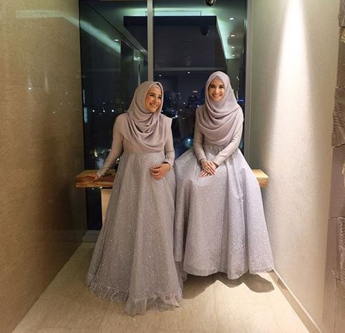 Inspirasi Baju  Bridesmaid yang Kekinian untuk Hijabers Fashion