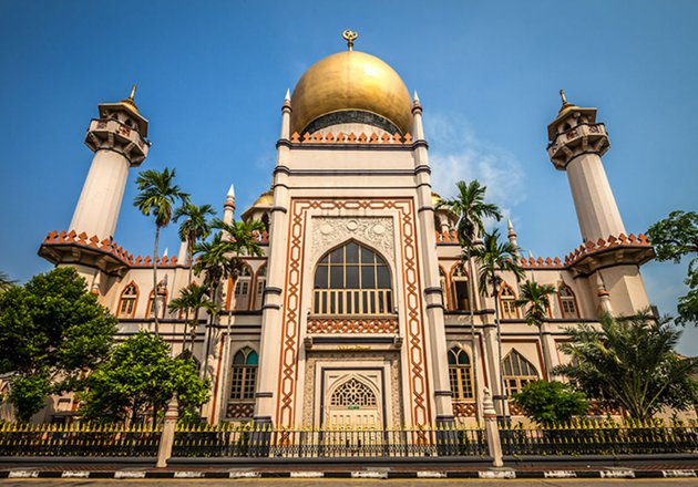 Kunjungi Ramadan Bazzar di Masjid Terbesar Singapura 