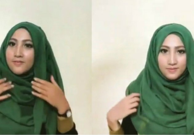 Style Hijab Kece untuk Si Wajah Lonjong Hijab Dream co id