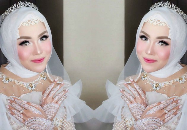 Ternyata Pengantin  Hijab Indonesia Senang Pakai White  