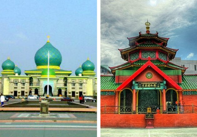 5 Masjid Indah di Indonesia yang Mirip Landmark Terkenal Dunia | Travel.Dream.co.id