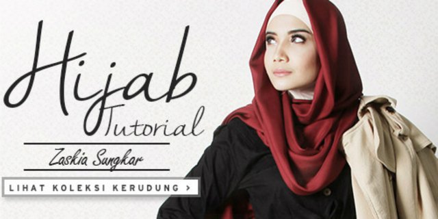 Tutorial Hijab Chic ala Zaskia Sungkar