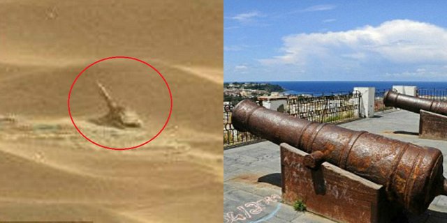Batu `Meriam` Ditemukan di Mars