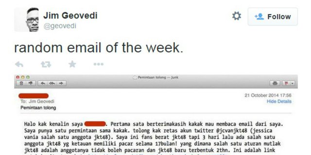 Kesal Idola Punya Pacar, Fans JKT48 Curhat ke Hacker Indonesia