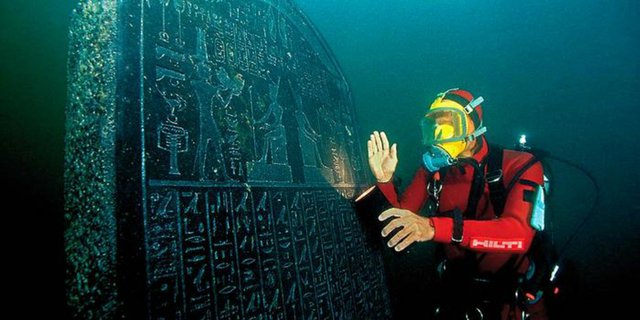 Menguak Misteri Heracleion, Kota Bawah Laut Mesir