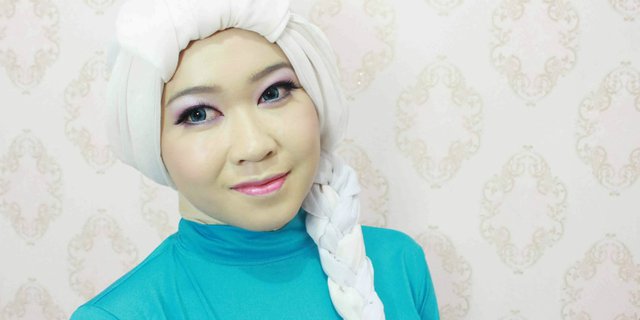 Aldila: Hijaber Bisa Bergaya ala `Elsa Frozen`