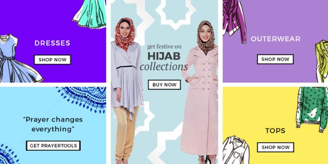 Moxy: Dapatkan Hijab Hanya dengan Rp 1.000,-