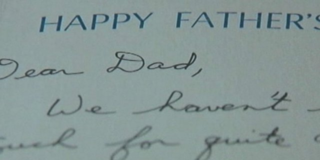 Seorang Ayah Mendapat Surat dari Anaknya yang Sudah Meninggal