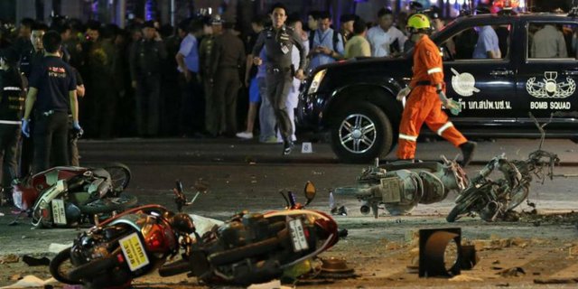 Bom Mengguncang Bangkok, Tewaskan 22 Orang