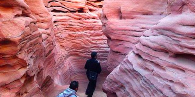 The Coloured Canyon di Mesir