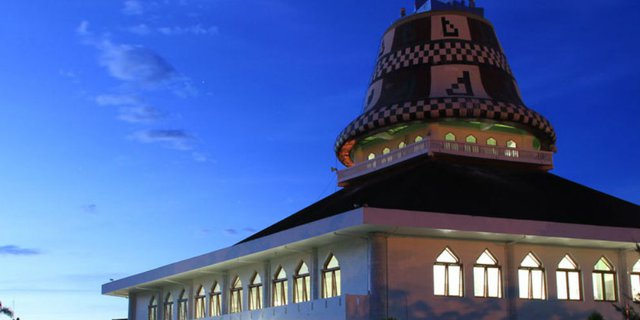 Masjid Berkubah Mirip Kopiah Jadi Ikon Baru Aceh