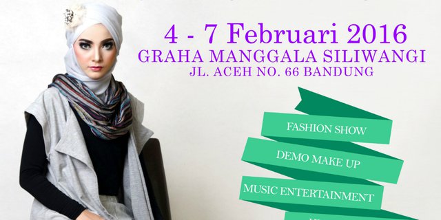 Event Hijab: Bandung Gelar Hijab Fashion Week 2016
