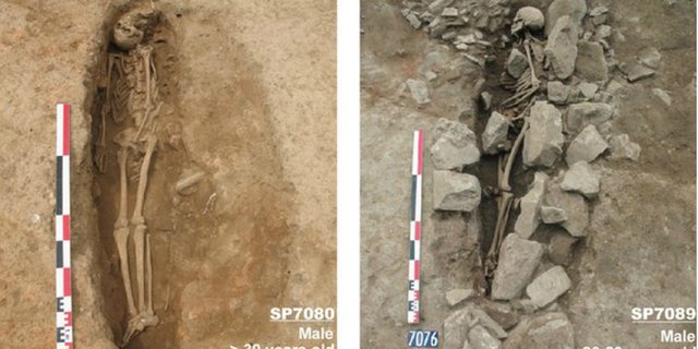 Ditemukan di Eropa, 3 Kerangka Makam Kuno Menghadap ke Kiblat