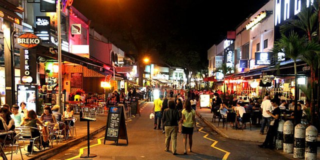 Mirip Kemang, Ini Tempat Nongkrong Populer di Singapura