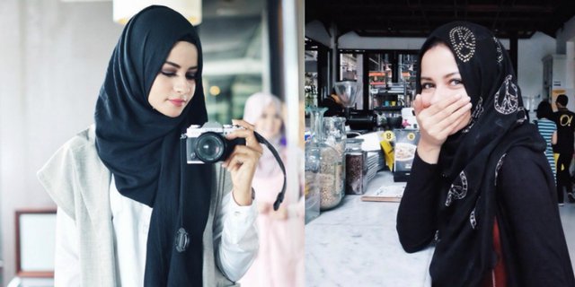 Nabila Abdat: Gaya Busana Hijab Simpel ke Kampus