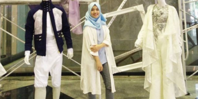 #HOTD: Simpel-Menarik Gaya Hijab Priscilla Rosa