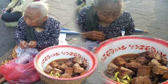 Kisah Mbah Sutini, Penjual Tahu Bacem Prambanan