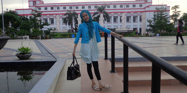 #HOTD: Paduan Legging-Hijab Amilah