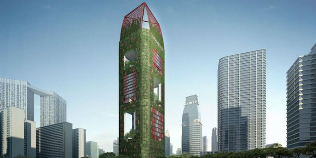 Hotel Ramah Lingkungan di Pusat Kota Singapura