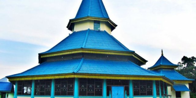 Masjid Raya Peranap, Perpaduan China dan Melayu