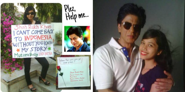 Buah Perjuangan Gadis Samarinda Temui Shah Rukh Khan