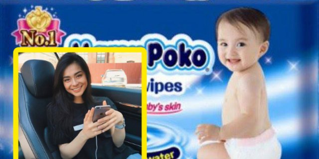 Teka-teki Bayi Model Popok Ini Terkuak, Ternyata....