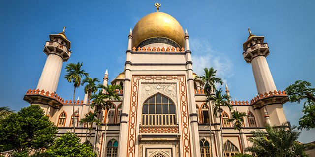  Kunjungi Ramadan Bazzar di Masjid Terbesar Singapura