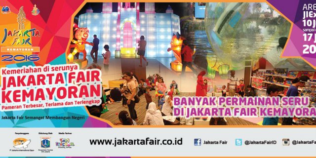 Berbarengan Ramadan, Jakarta Fair 2016 Kembali Digelar