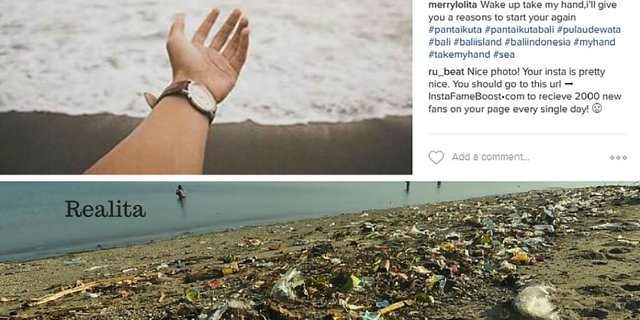 Beda Foto di Instagram dan Realita