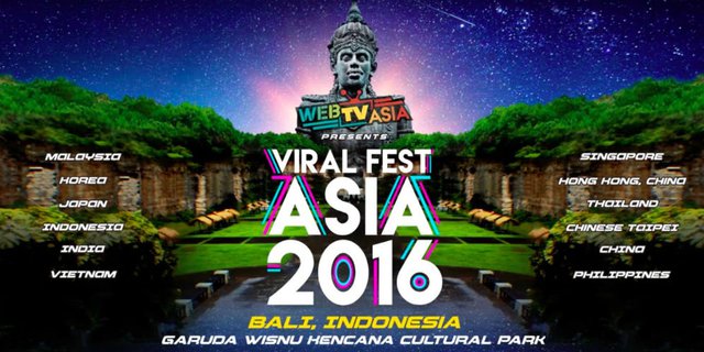 Kemenpar Ramaikan Viral Fest Asia 2016