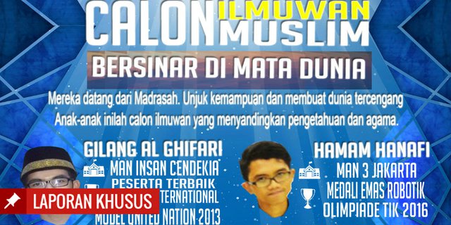 [INFOGRAFIS] Calon Ilmuwan Muslim