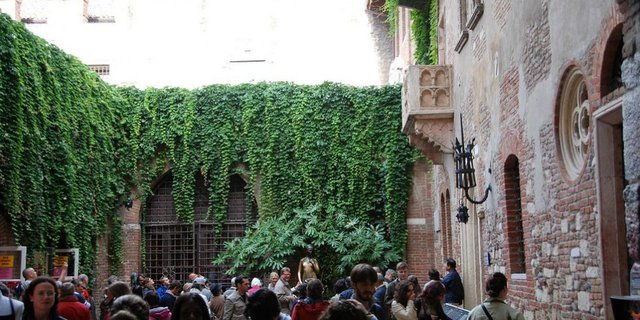 Rumah Juliet Tawarkan Wisata Romantis ala Verona