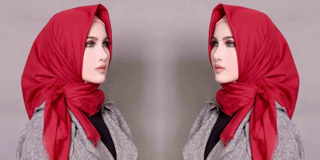 Atika Sari Bloem Tutorial Hijab Pita Depan